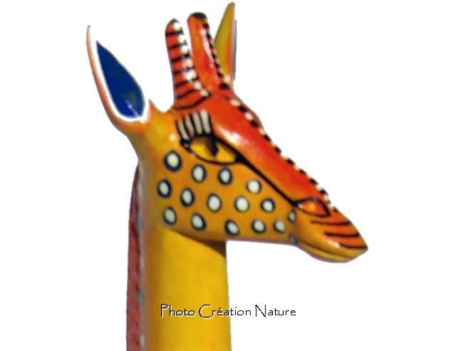 51233 Buste de girafe 30 cm